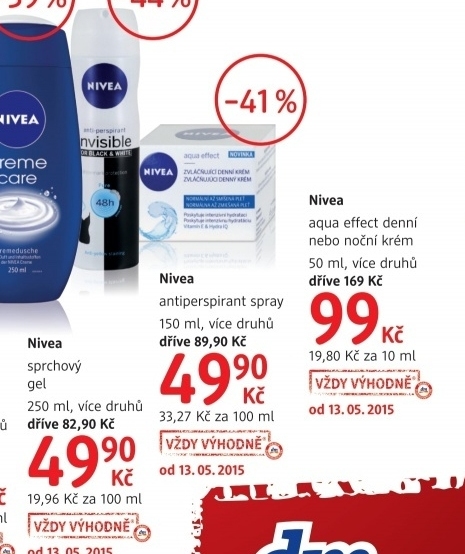 Sprchovy gel nivea