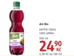 Napoj perlivy dm bio