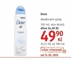 Deodorant sprej dove