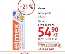 Detska zubni pasta elmex