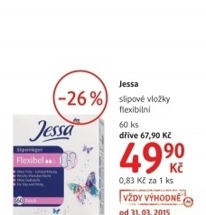 Slipove vlozky jessa