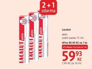 Zubni pasta lacalut aktiv