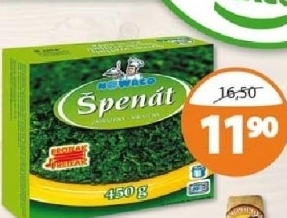 Spenat mrazeny nowaco