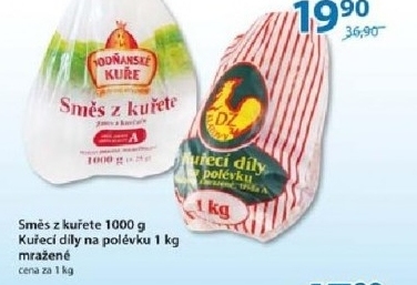 Smes z kurete polevkova mrazena vodnanske kure