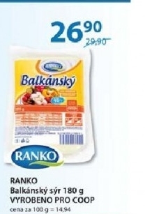 Syr balkansky ranko