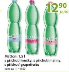 Voda ochucena mattoni