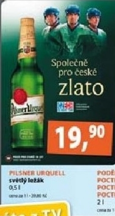 Pivo pilsner urquell