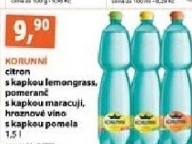 Voda ochucena korunni