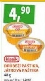 Pastika jatrova coop klasik