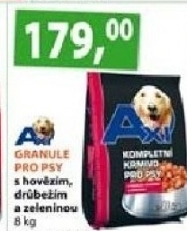 Granule pro psy axi
