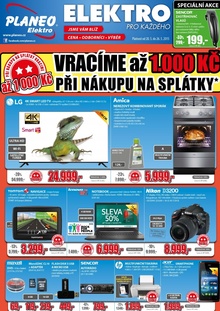 akční leták Planeo Elektro 20.5.2015-26.5.2015