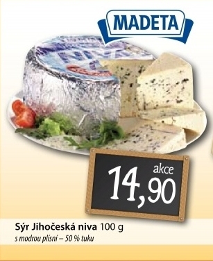 Syr niva jihoceska madeta