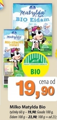 Syrove tycky bio matylda milko