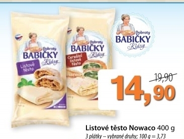 Testo listove dobroty babicky klary