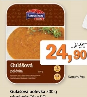 Polevka gulasova vltavotynske lahudky