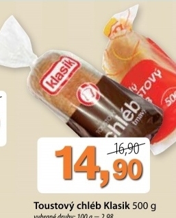 Chleb toustovy coop klasik