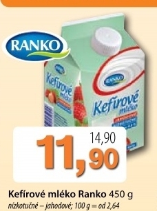 Napoj kefirove mleko ranko