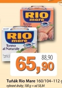 Tunak rio mare
