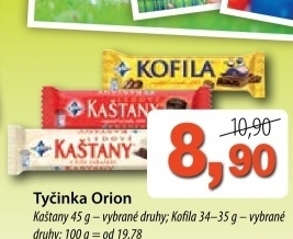 Ledove kastany orion