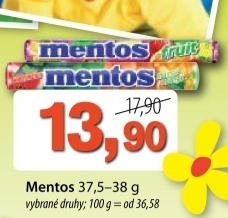 Bonbony mentos