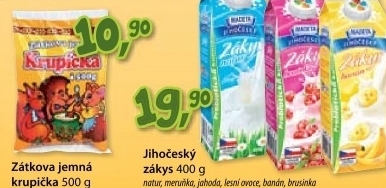 Krupicka jemna zatkova