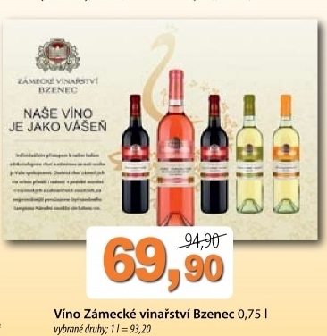 Vino zamecke vinarstvi bzenec
