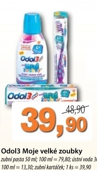 Pasta na zuby detska velke zoubky odol3