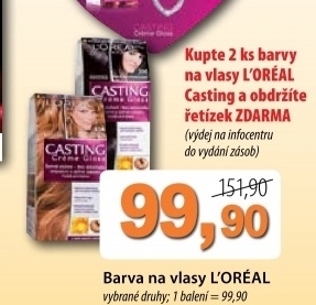 Barva na vlasy casting creme gloss l oreal