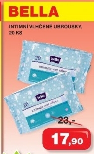 Ubrousky pro intimni hygienu bella
