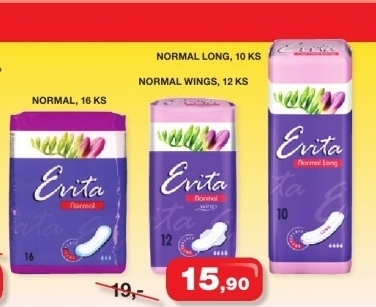 Damske vlozky evita