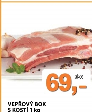 Bok veprovy s kosti