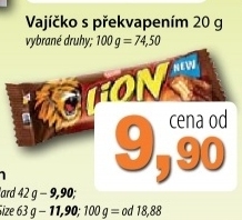 Cokotycinka lion nestle