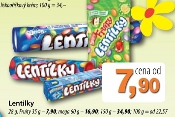 Lentilky orion