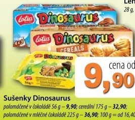 Susenky dinosaurus lotus