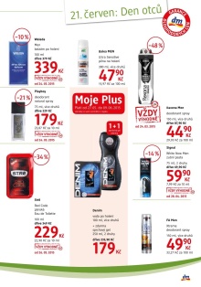 akční leták dm drogerie 27.5.2015-30.6.2015