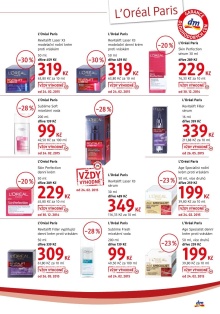 akční leták dm drogerie 27.5.2015-30.6.2015