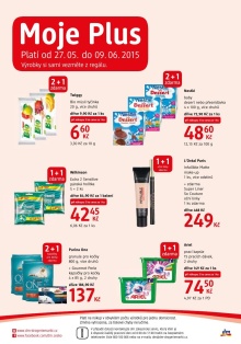 akční leták dm drogerie 27.5.2015-30.6.2015