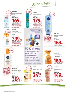 akční leták dm drogerie 27.5.2015-30.6.2015