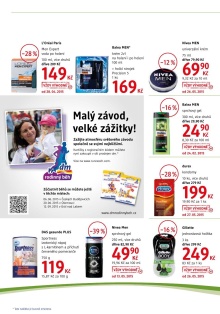akční leták dm drogerie 27.5.2015-30.6.2015