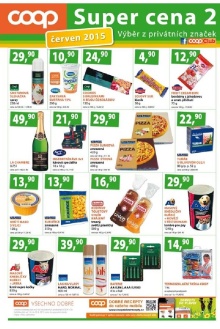 akční leták COOP 1.6.2015-14.6.2015