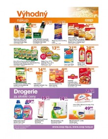 akční leták COOP 1.6.2015-14.6.2015
