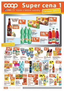 akční leták COOP 1.6.2015-14.6.2015
