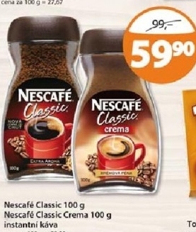 Kava instantni classic nescafe