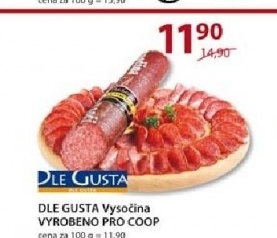 Salam vysocina dle gusta
