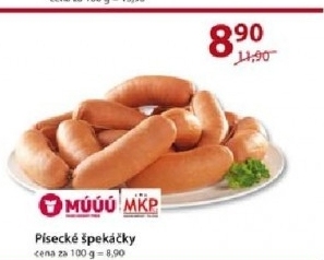 Spekacky pisecke maso uzeniny pisek
