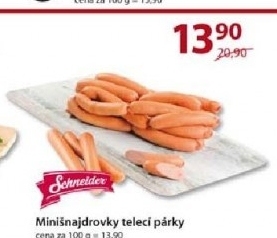 Parky minisnajdrovky teleci schneider
