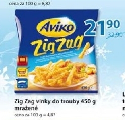 Vlnky zig zag aviko
