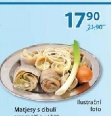 Matjesy s cibuli