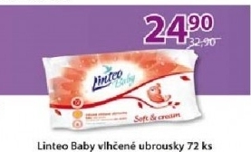 Ubrousky vlhcene detske baby linteo