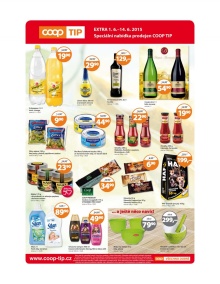 akční leták COOP 1.6.2015-14.6.2015